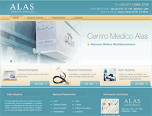 Tablet Screenshot of centroalas.com